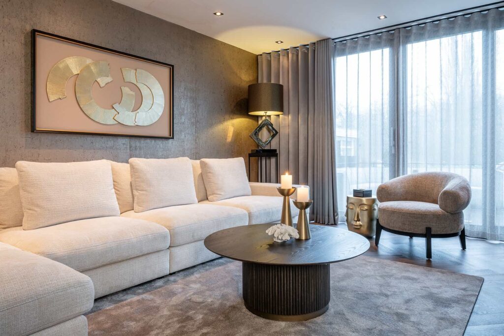 Salontafel Luxor 100Ø (Brown)