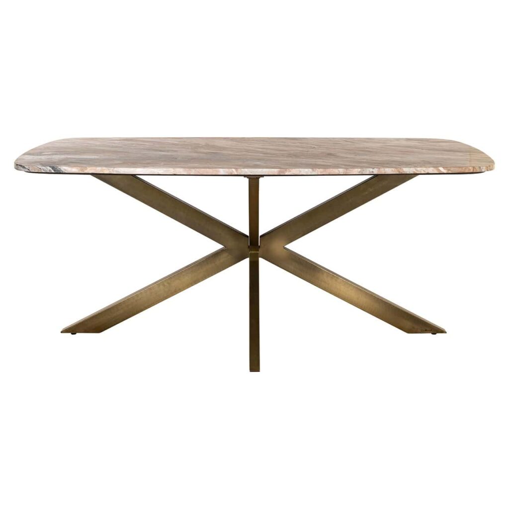 Eettafel Bottega 220 deens ovaal (White)